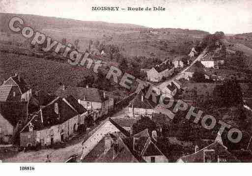 Ville de MOISSEY, carte postale ancienne