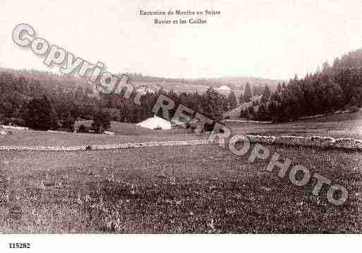 Ville de MOUTHE, carte postale ancienne