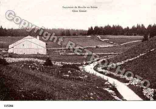 Ville de MOUTHE, carte postale ancienne