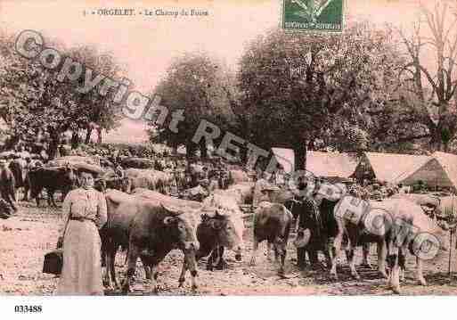 Ville de ORGELET, carte postale ancienne