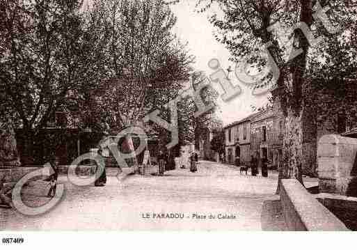 Ville de PARADOU, carte postale ancienne