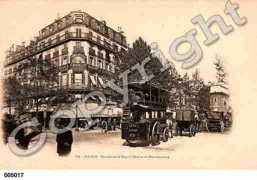 Ville de PARIS10, carte postale ancienne
