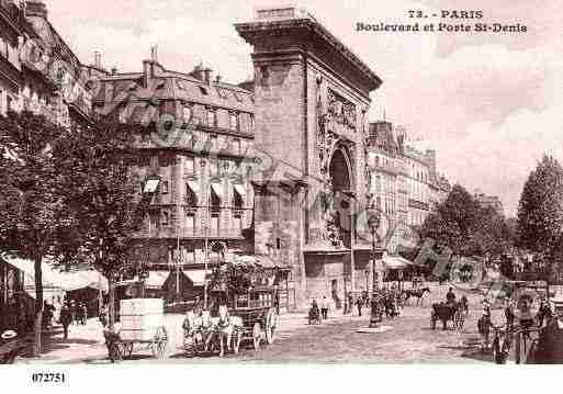 Ville de PARIS10, carte postale ancienne