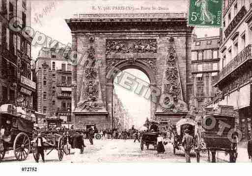 Ville de PARIS10, carte postale ancienne