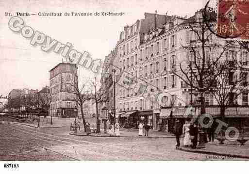 Ville de PARIS12, carte postale ancienne