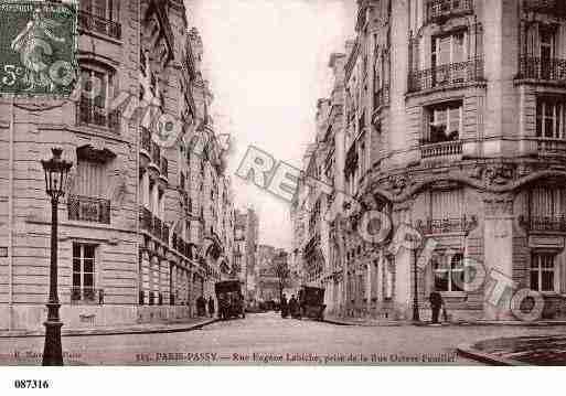 Ville de PARIS16, carte postale ancienne