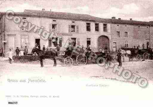 Ville de PORCELETTE, carte postale ancienne