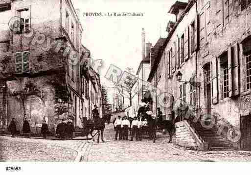 Ville de PROVINS, carte postale ancienne