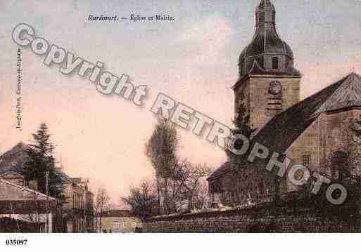 Ville de RARECOURT, carte postale ancienne