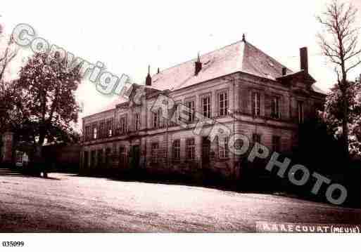 Ville de RARECOURT, carte postale ancienne
