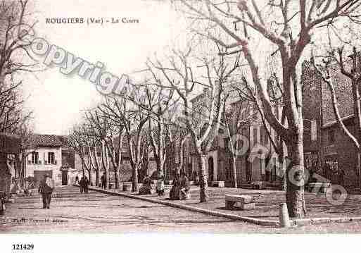 Ville de ROUGIERS, carte postale ancienne