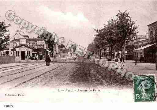 Ville de RUEILMALMAISON, carte postale ancienne