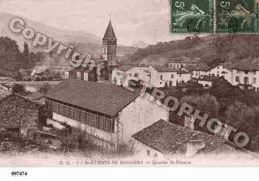 Ville de SAINTETIENNEDEBAIGORRY, carte postale ancienne