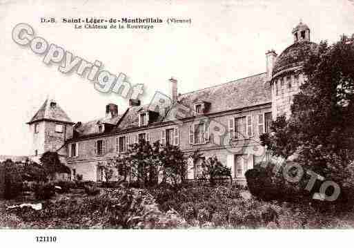 Ville de SAINTLEGERDEMONTBRILLAIS, carte postale ancienne