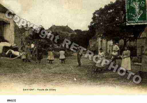 Ville de SAVIGNY, carte postale ancienne