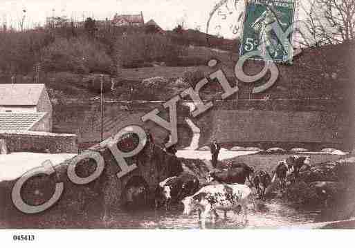 Ville de SERMAISE, carte postale ancienne