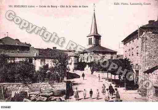 Ville de SEVELINGES, carte postale ancienne  Ville de SEVELINGES, carte postale ancienne
