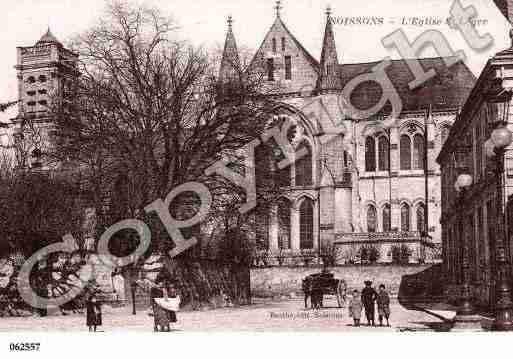 Ville de SOISSONS, carte postale ancienne