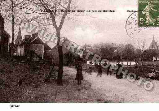 Ville de TALMAY, carte postale ancienne