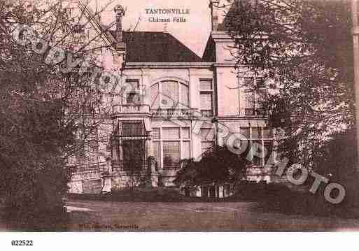 Ville de TANTONVILLE, carte postale ancienne