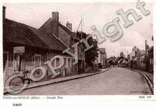 Ville de THIELSURACOLIN, carte postale ancienne