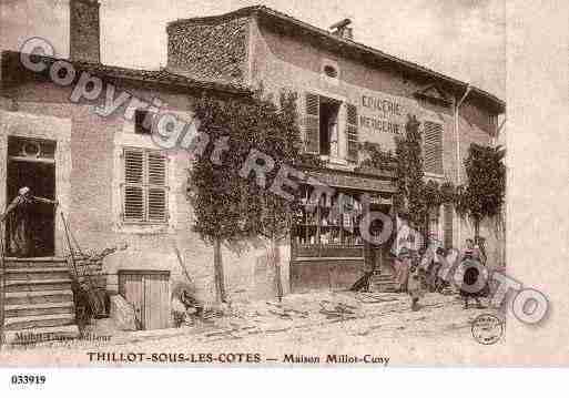 Ville de THILLOT, carte postale ancienne