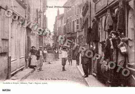 Ville de TOUL, carte postale ancienne