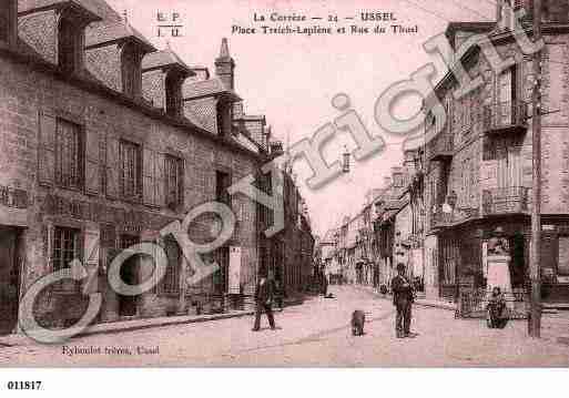 Ville de USSEL, carte postale ancienne Ville de USSEL, carte postale ancienne