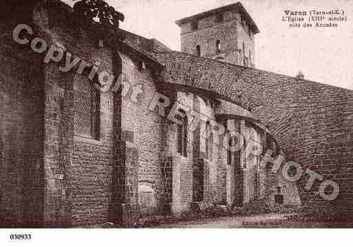 Ville de VAREN, carte postale ancienne