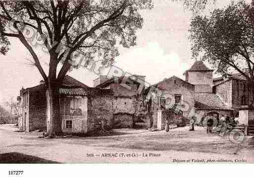 Ville de VAREN, carte postale ancienne