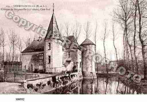 Ville de YERMENONVILLE, carte postale ancienne