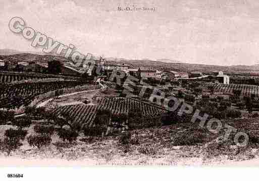 Ville de AIGNE, carte postale ancienne