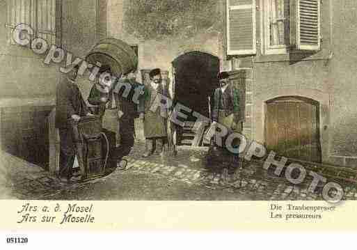 Ville de ARSSURMOSELLE, carte postale ancienne Ville de ARSSURMOSELLE, carte postale ancienne