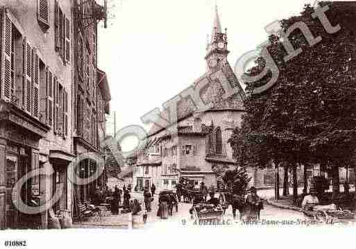 Ville de AURILLAC, carte postale ancienne