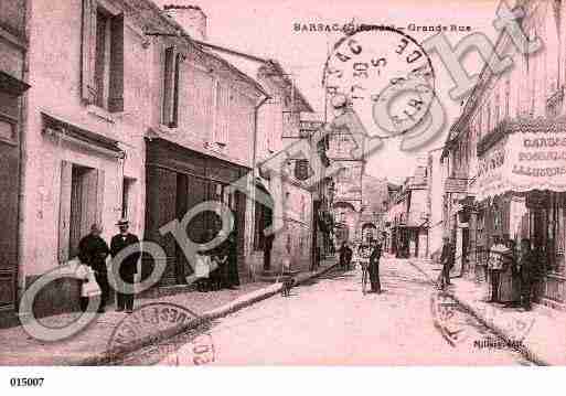 Ville de BARON, carte postale ancienne