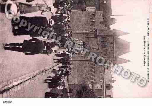 Ville de BEAUVAIS, carte postale ancienne