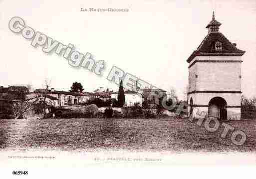 Ville de BEAUZELLE, carte postale ancienne