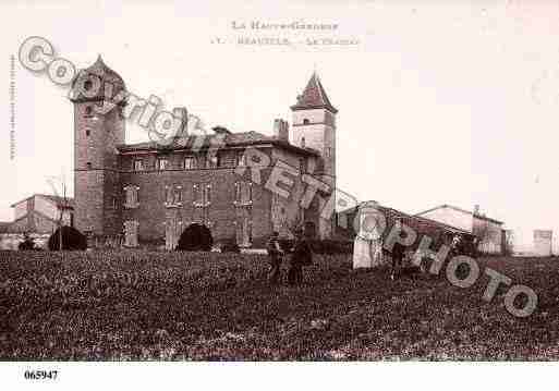 Ville de BEAUZELLE, carte postale ancienne