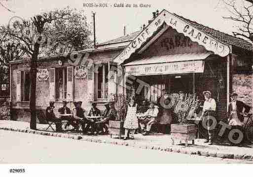 Ville de BOISLEROI, carte postale ancienne