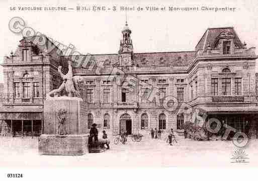 Ville de BOLLENE, carte postale ancienne Ville de BOLLENE, carte postale ancienne