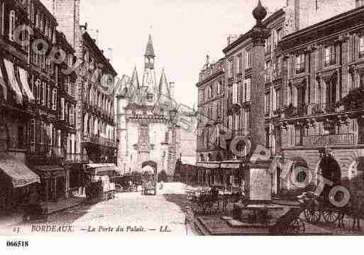 Ville de BORDEAUX, carte postale ancienne