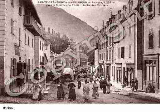 Ville de BRIANCON, carte postale ancienne