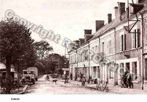 Ville de CHAULGNES, carte postale ancienne