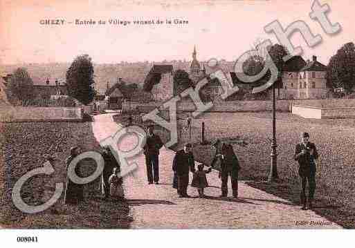 Ville de CHEZYSURMARNE, carte postale ancienne