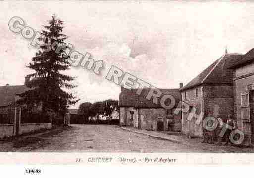 Ville de CHICHEY, carte postale ancienne