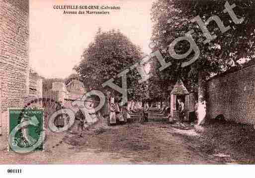 Ville de COLLEVILLEMONTGOMERY, carte postale ancienne