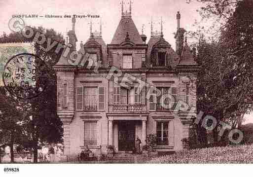 Ville de CONFLANSSURANILLE, carte postale ancienne Ville de CONFLANSSURANILLE, carte postale ancienne