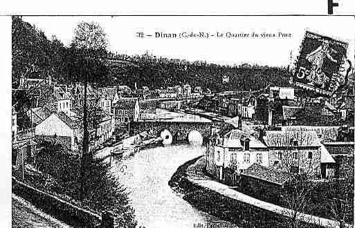 Ville de DINAN, carte postale ancienne