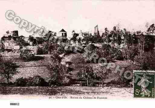 Ville de DUESME, carte postale ancienne