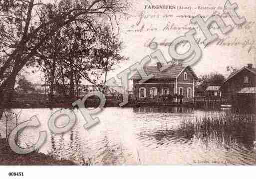 Ville de FARGNIERS, carte postale ancienne